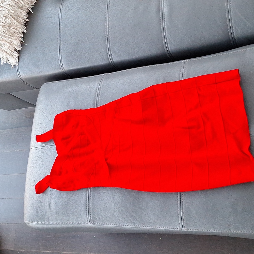 Red dress